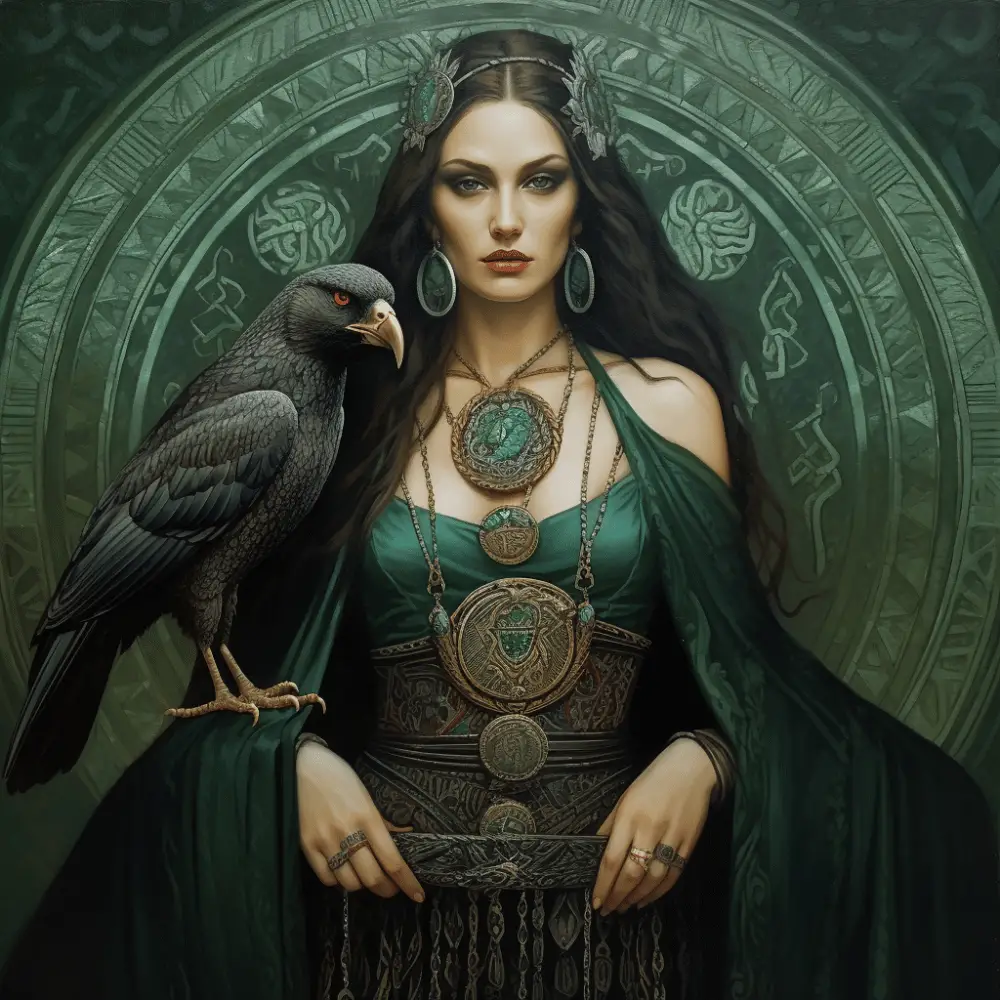 The Morrigan Celtic Goddess