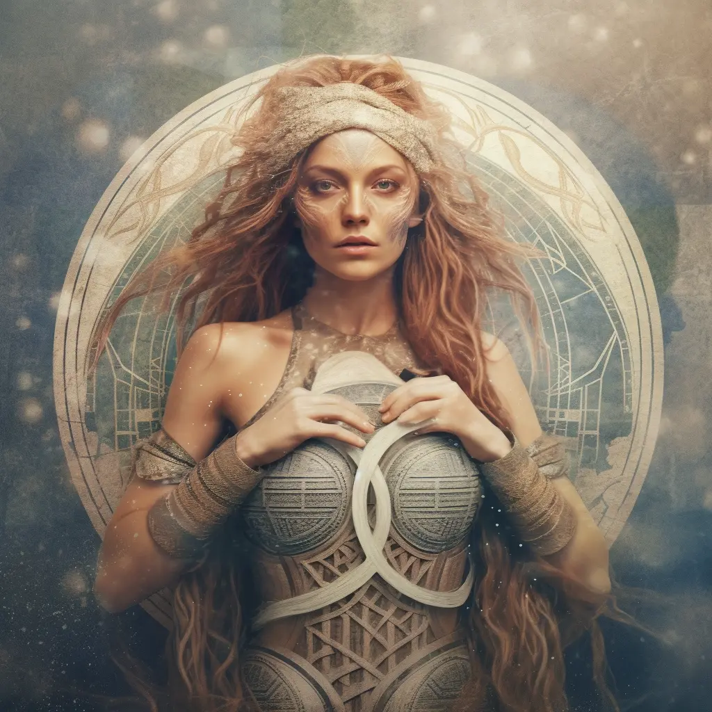 Celtic Goddess Danu - Water God