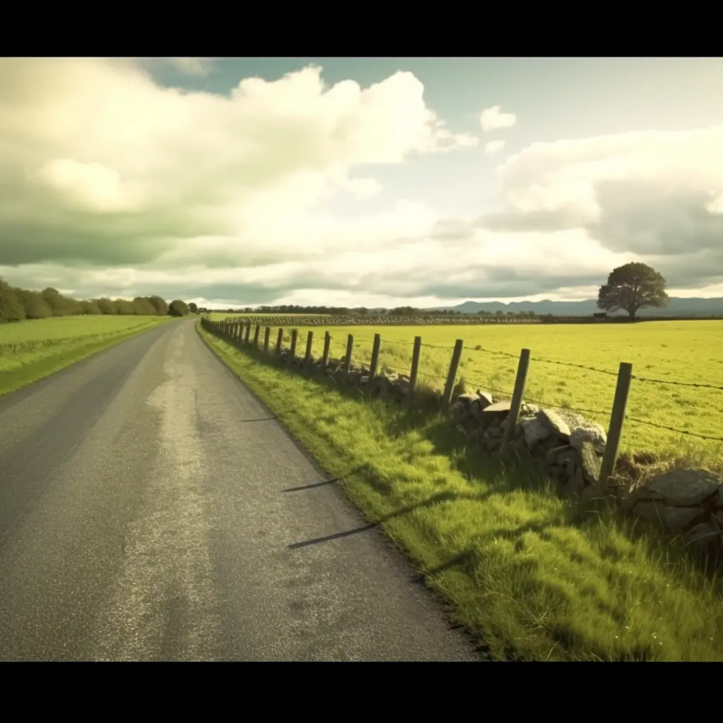Irish Blessing And Prayers - Country Irish Road