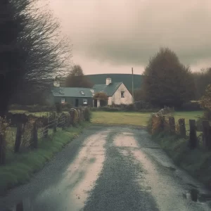 Irish Toasts - Country Irish Road Scene
