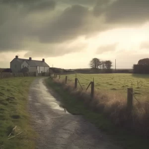 Irish Toasts - Country Irish Road Scene